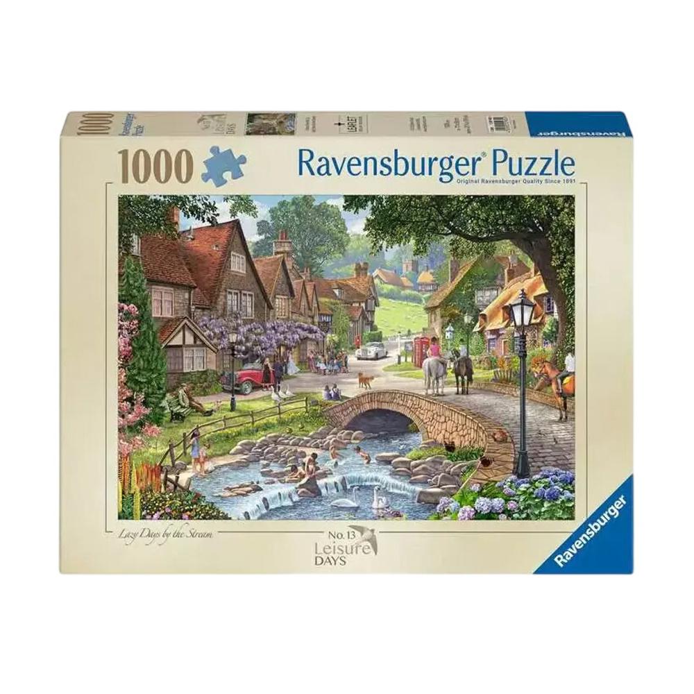 Ravensburger No13 Lazy Days By Stream 1000pce